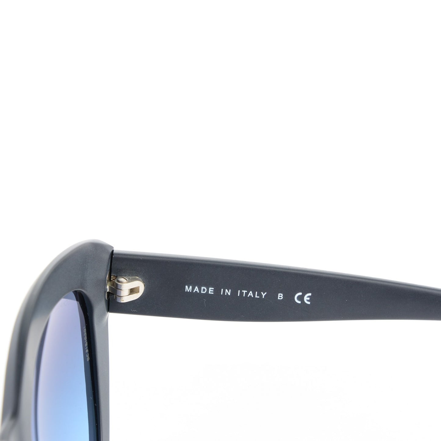 Tweed Effect CC Polarized Butterfly Signature Sunglasses 5332 Black