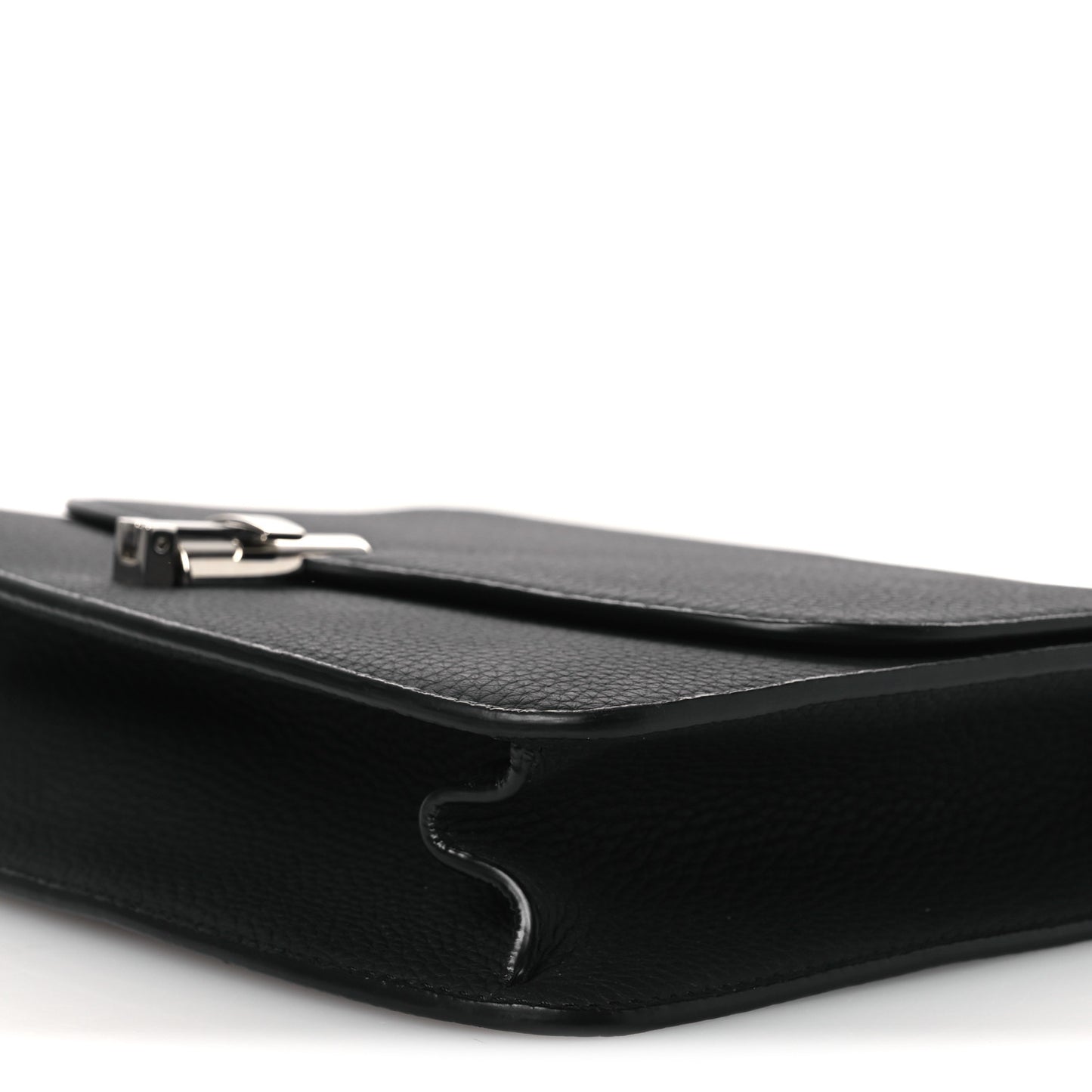 Grained Calfskin The Sofia Crossbody Black
