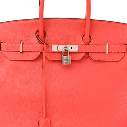 Hermes Epsom Birkin 35 Rose Jaipur 8 of 29