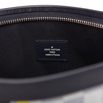 Louis Vuitton Damier Azur Latitude America's Cup Pochette Voyage MM Autres Toiles 8 of 11