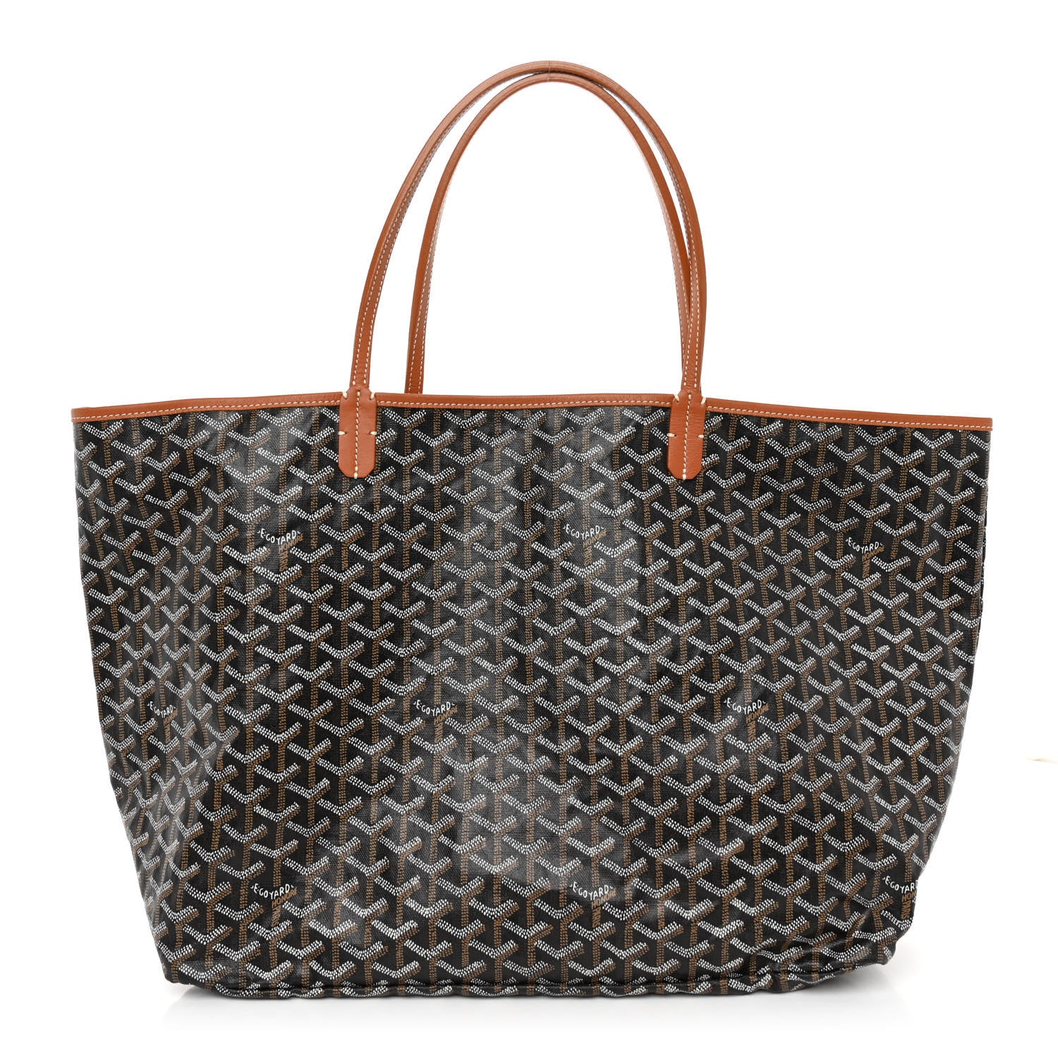 Goyard Goyardine Saint Louis GM Black Gold 1 of 13