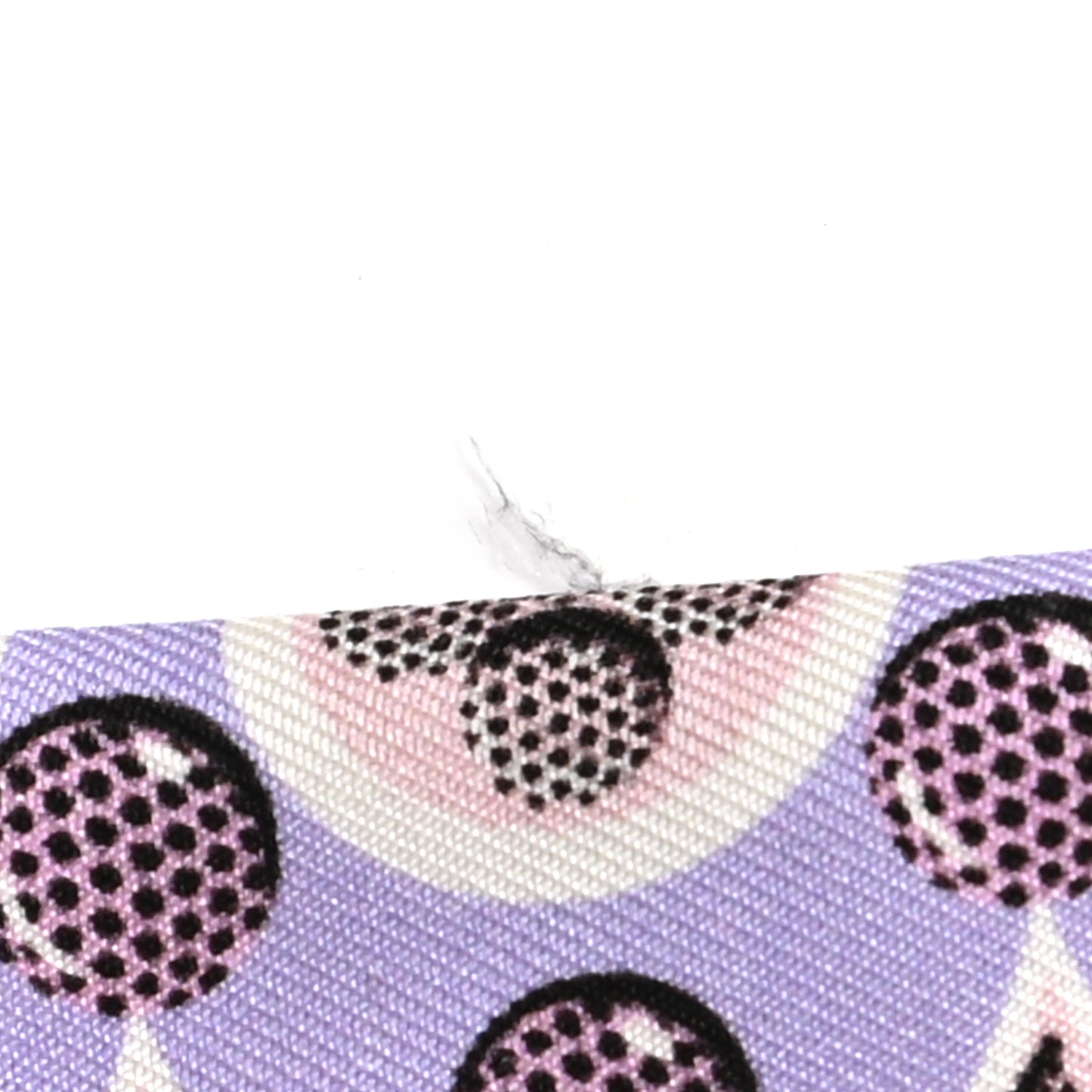 Silk Monogram Bubblegram BB Bandeau Blush