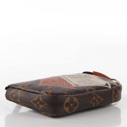 Louis Vuitton Monogram Stamp Mini Pochette Accessories 4 of 7