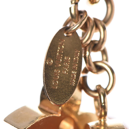 Louis Vuitton Stripes Flowers Bag Charm 2 of 5