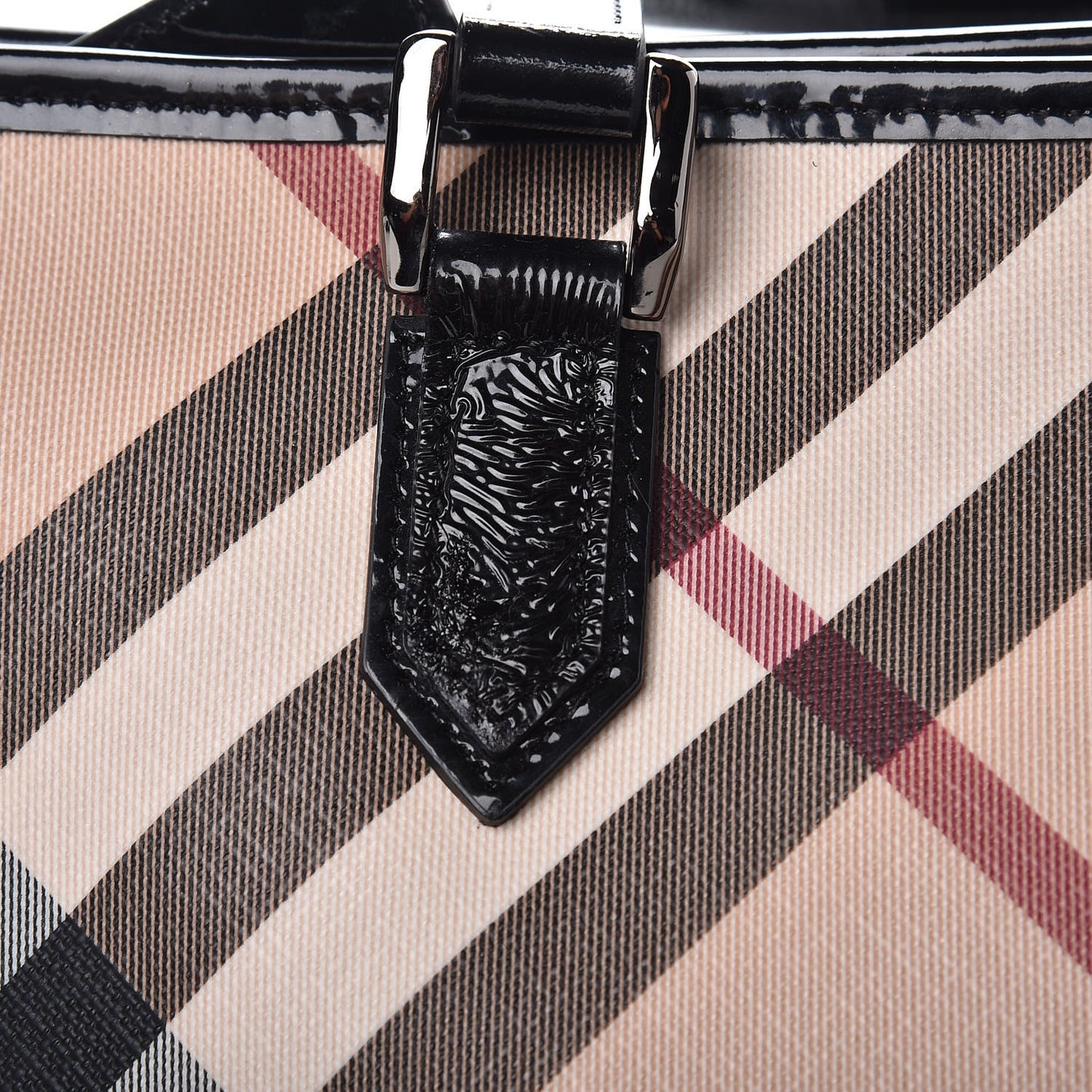 Supernova Check Regent Tote Black