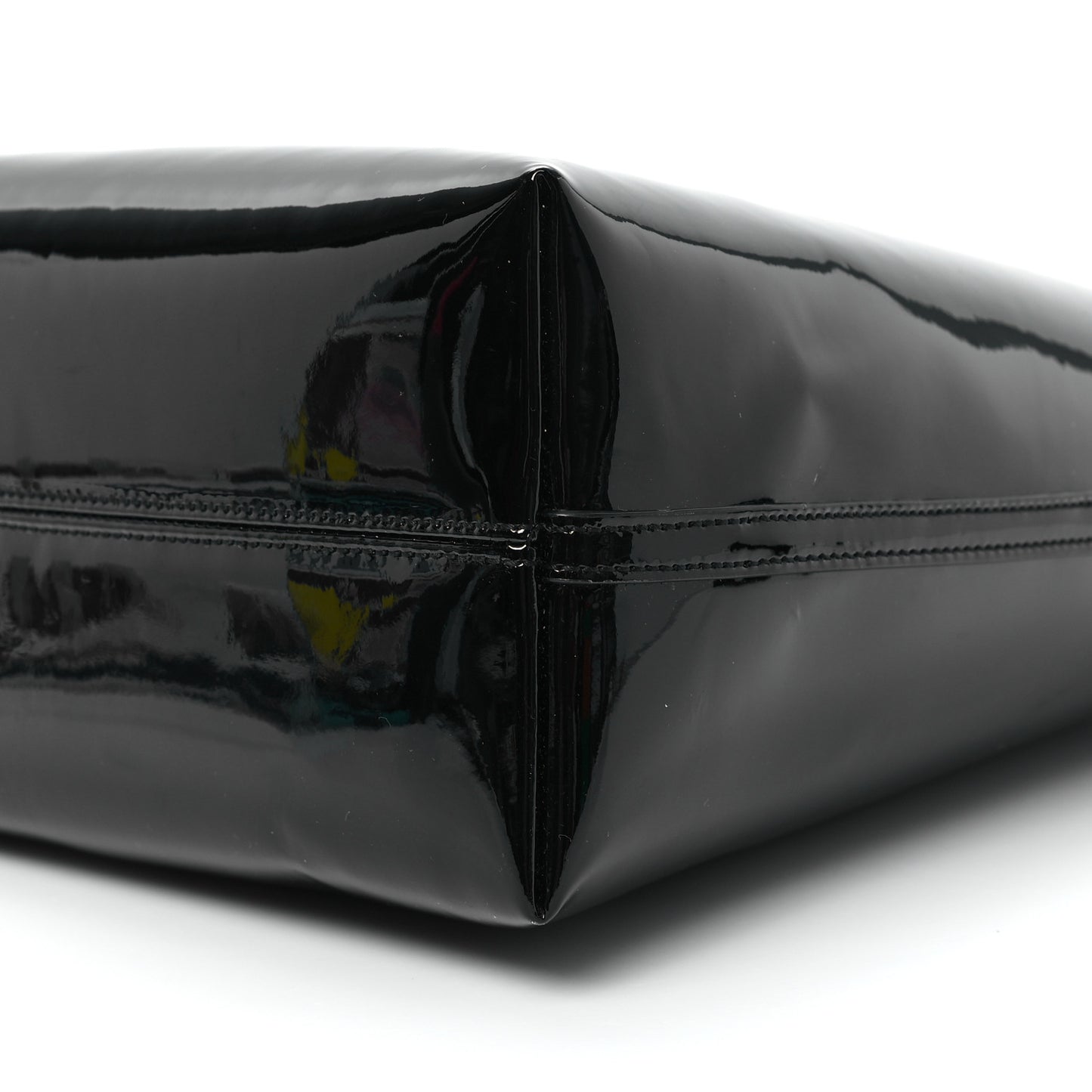 Patent Calfskin Mini Rendez-Vous Hobo Black Black
