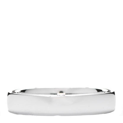 Damiani X BRAD PITT 18K White Gold Diamond D.Side Band Ring 50 5.5 3 of 6