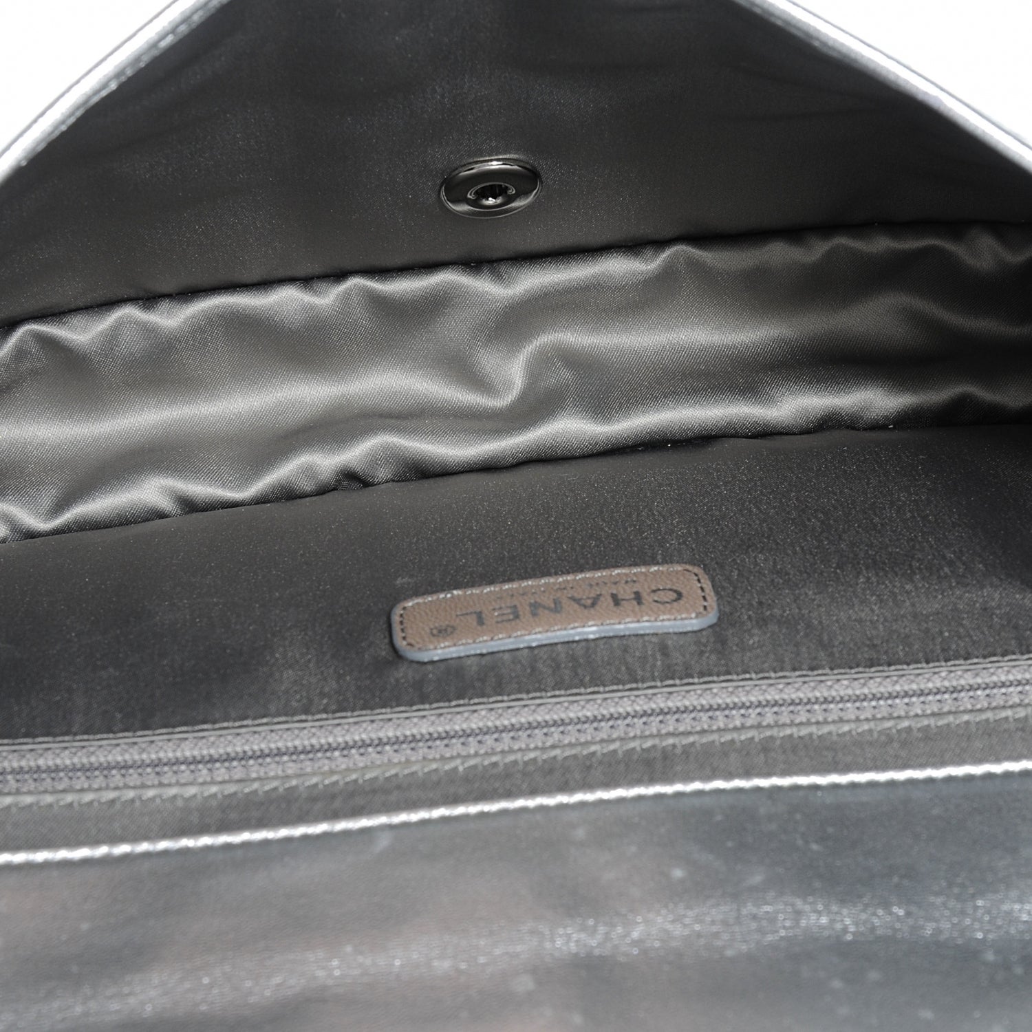 Chanel Vinyl Ice Cube Large Flap Bag 5 of 7