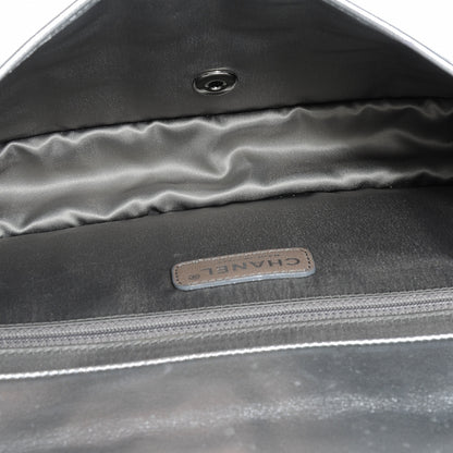 Chanel Vinyl Ice Cube Large Flap Bag 5 of 7