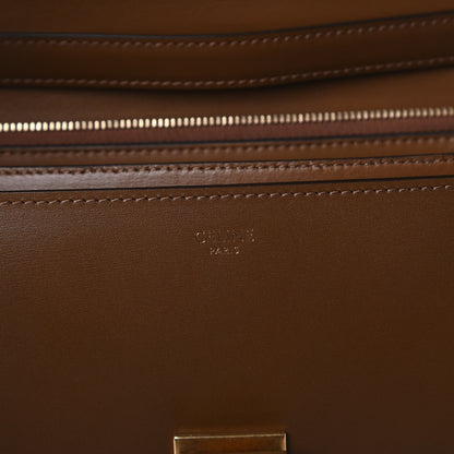Celine Box Calfskin Medium Classic Box Flap Bag Camel 9 of 12