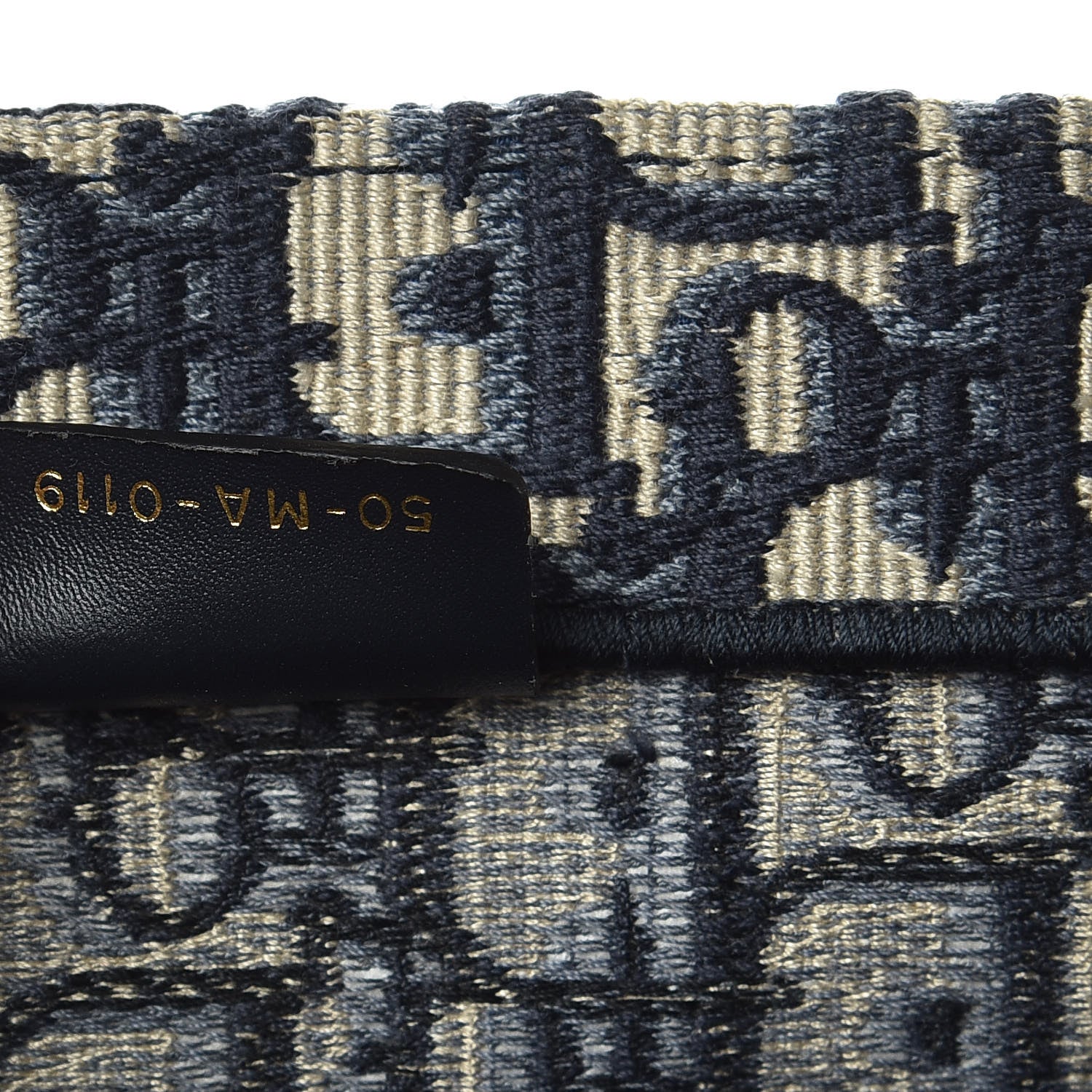 Christian Dior Oblique Book Tote Blue Multicolor 9 of 9