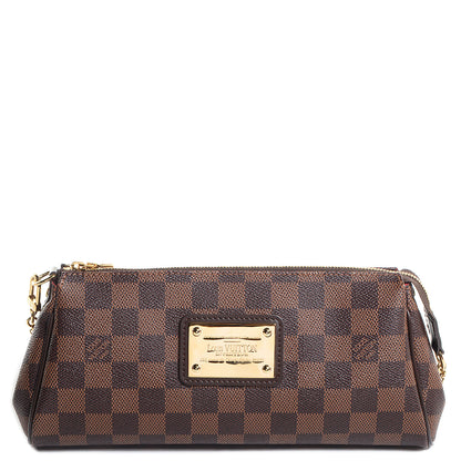 Louis Vuitton Damier Ebene Eva Clutch 1 of 8