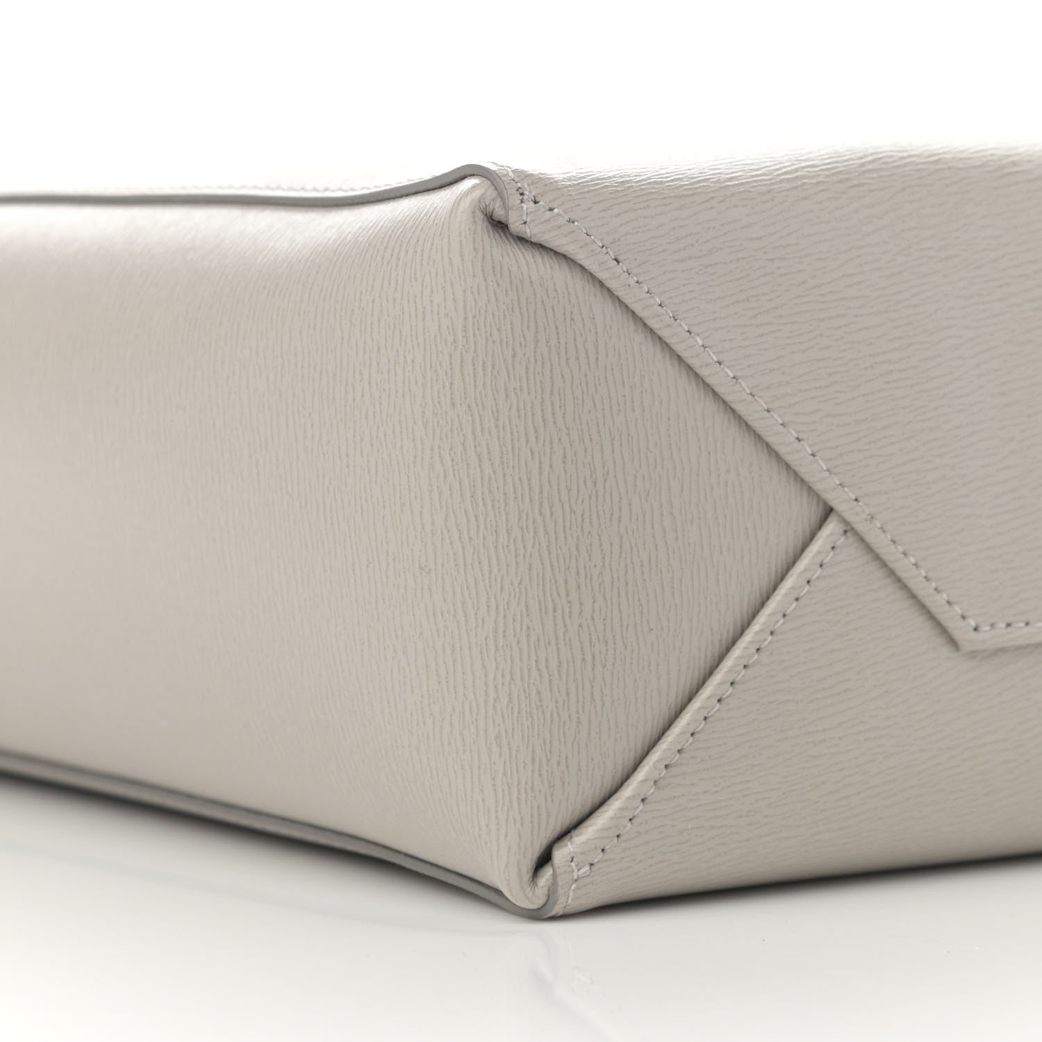 Celine Grained Calfskin Small Vertical Cabas Clay 9 of 11