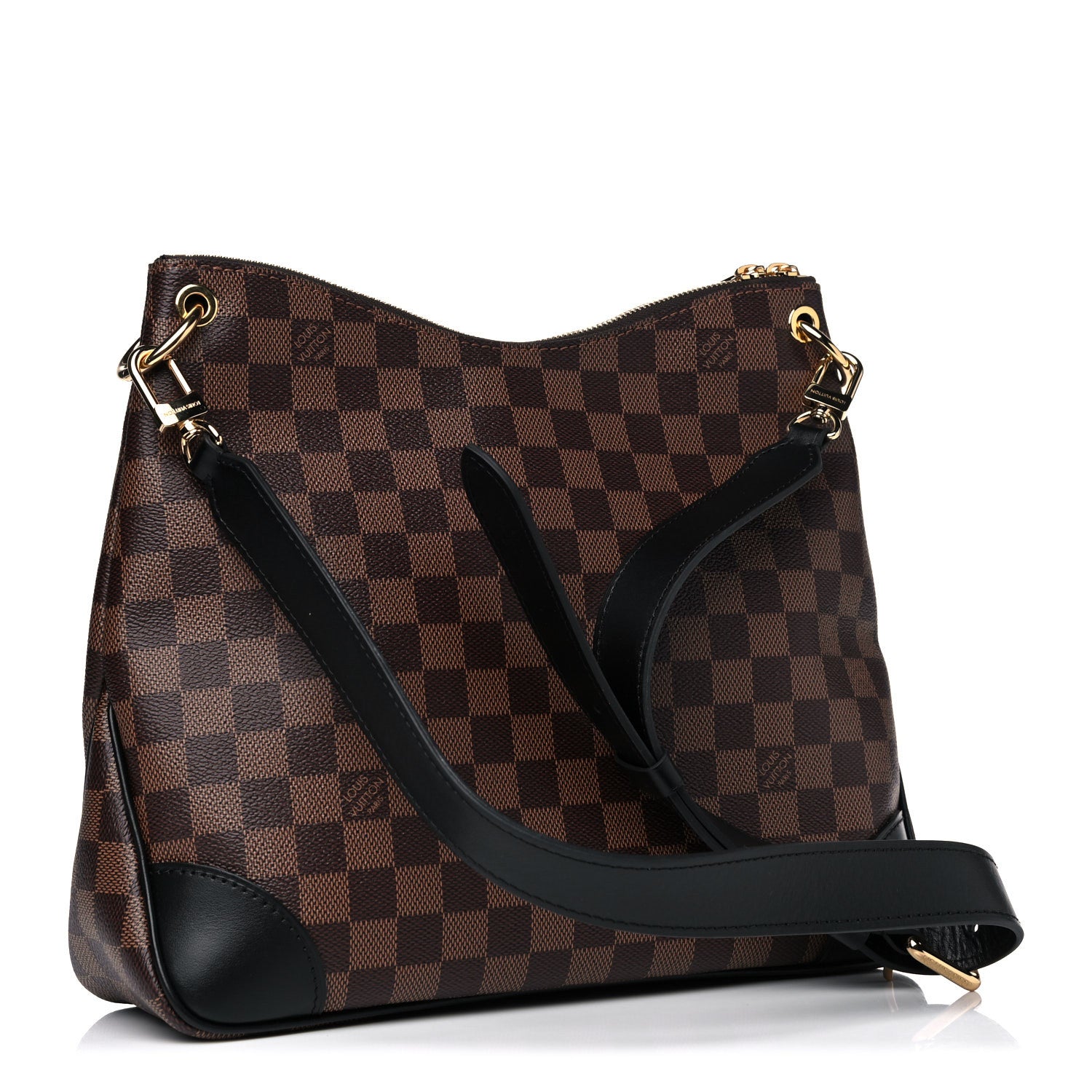 Louis Vuitton Damier Ebene Odeon MM Black 4 of 10