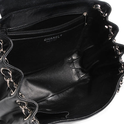 Chanel Calfskin Diagonal Ligne Flap Black 5 of 8