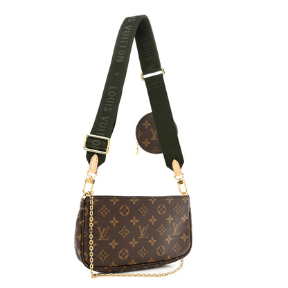 Louis Vuitton Monogram Multi Pochette Accessories Kaki 3 of 10