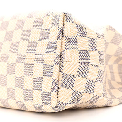 Louis Vuitton Damier Azur Graceful PM Rose Ballerine 9 of 10