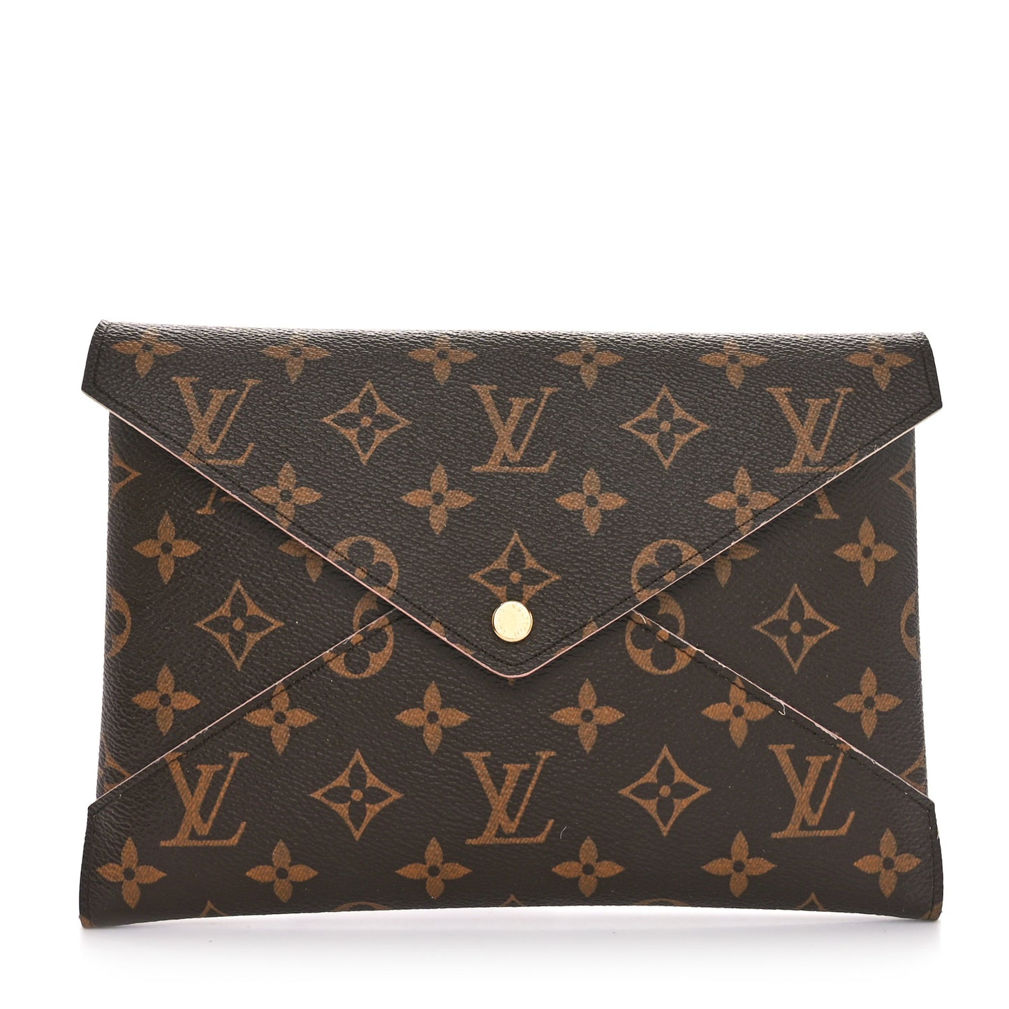 Monogram Large Kirigami Pochette Insert Rose Ballerine