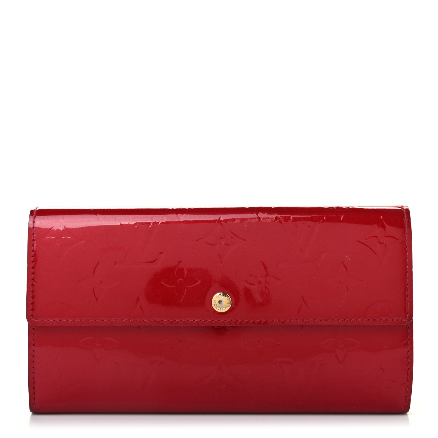 Louis Vuitton Vernis Sarah Wallet Pomme D'Amour 2 of 16