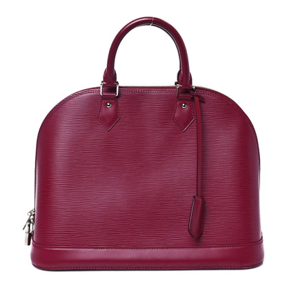 Louis Vuitton Epi Alma MM Fuchsia 1 of 10