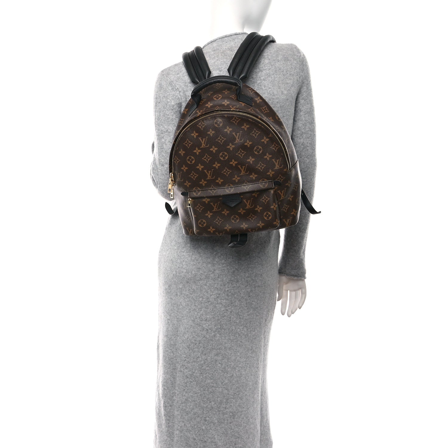 Louis Vuitton Monogram Palm Springs Backpack MM 2 of 9