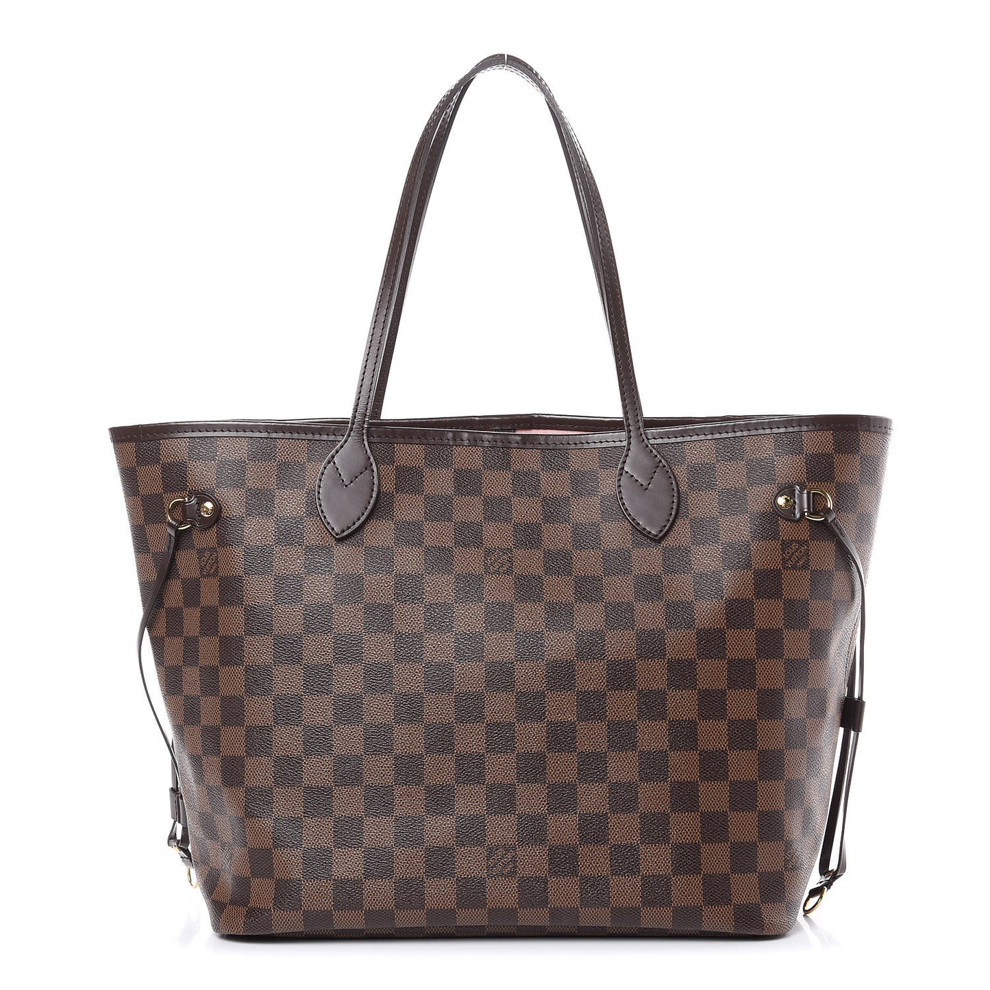 Damier Ebene Neo Neverfull MM Rose Ballerine
