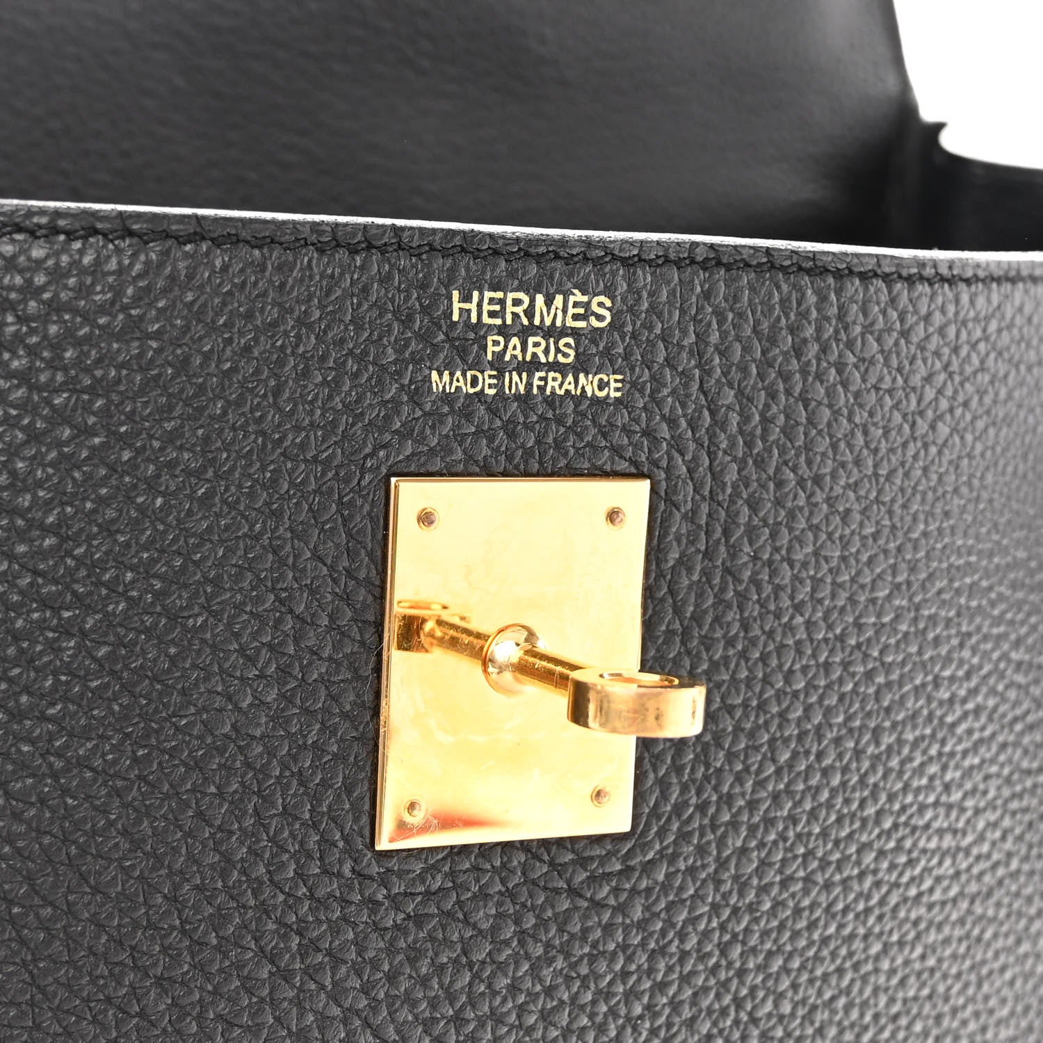 Hermes Togo Kelly Retourne 35 Black 6 of 11
