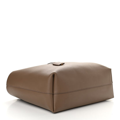 Saint Laurent Calfskin Large Shopping Tote Dark Beige 5 of 15