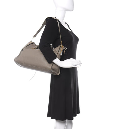 Balenciaga Chevre Gold Metallic Edge Hardware City Gris Taupe 2 of 9