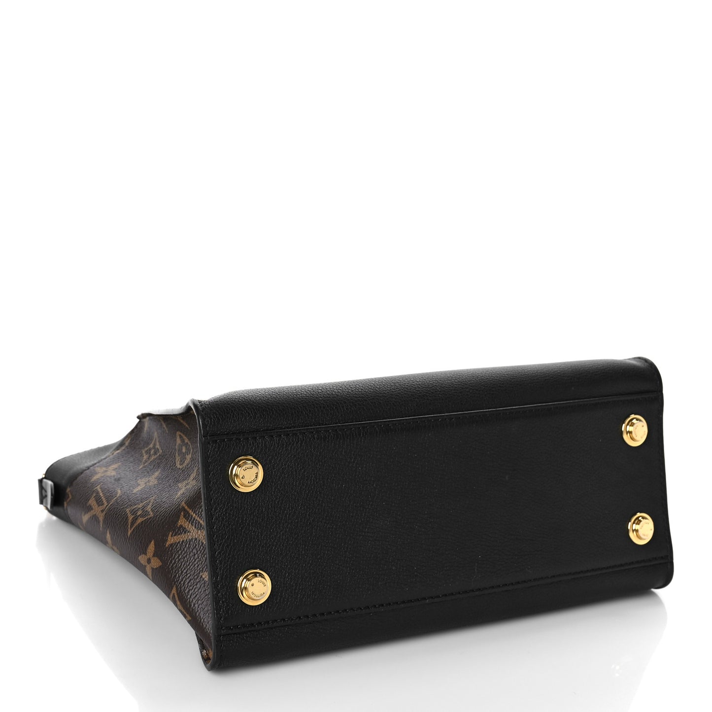 Calfskin Monogram On My Side PM Black