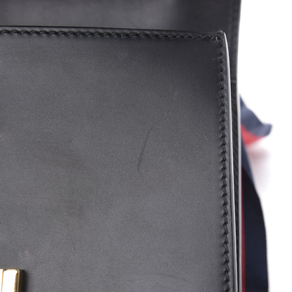 Gucci Calfskin Mini Sylvie Chain Shoulder Bag Black 12 of 14