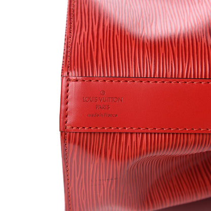 Louis Vuitton Epi Sac D'Epaule GM Castillan Red 9 of 10