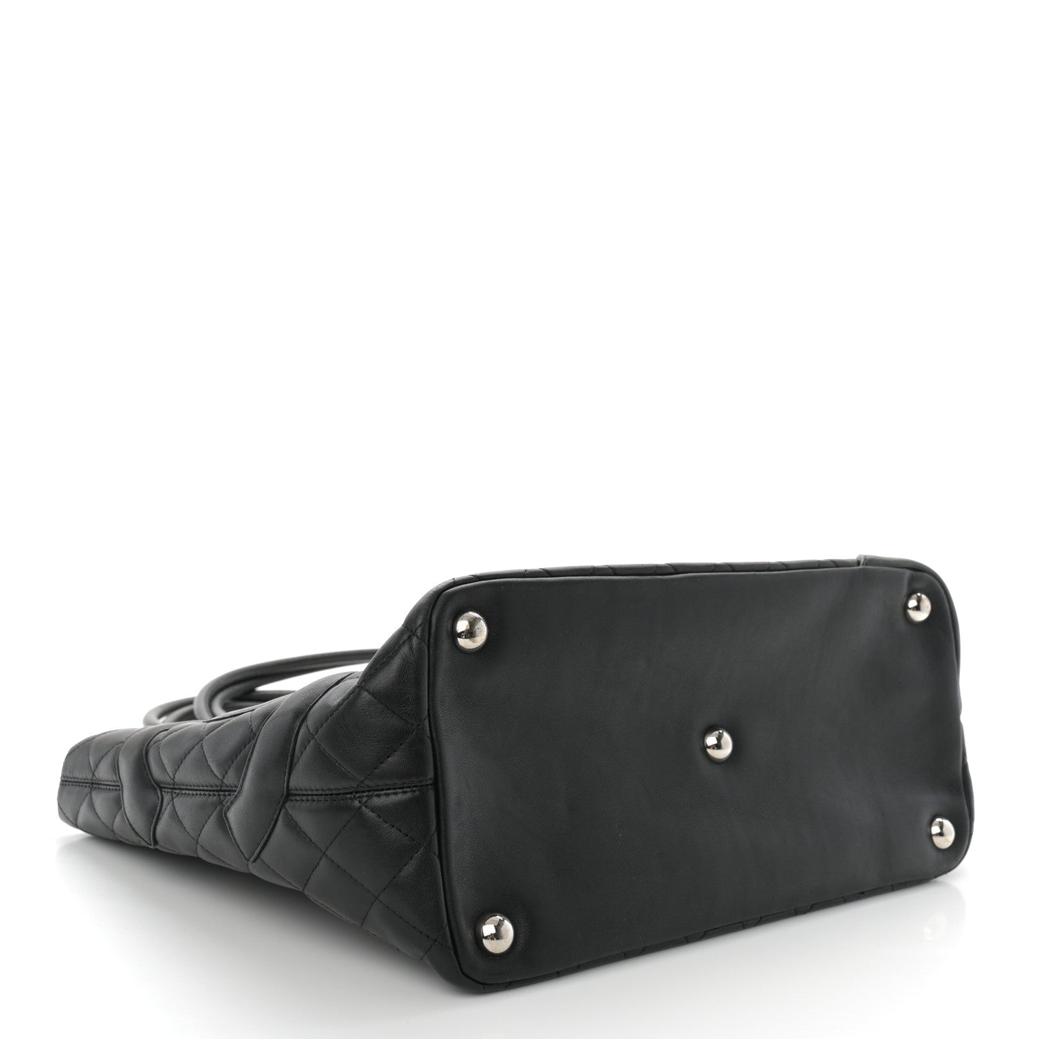 Chanel Calfskin Quilted Large Cambon Tote Black 4 of 10