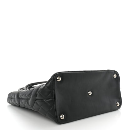 Chanel Calfskin Quilted Large Cambon Tote Black 4 of 10