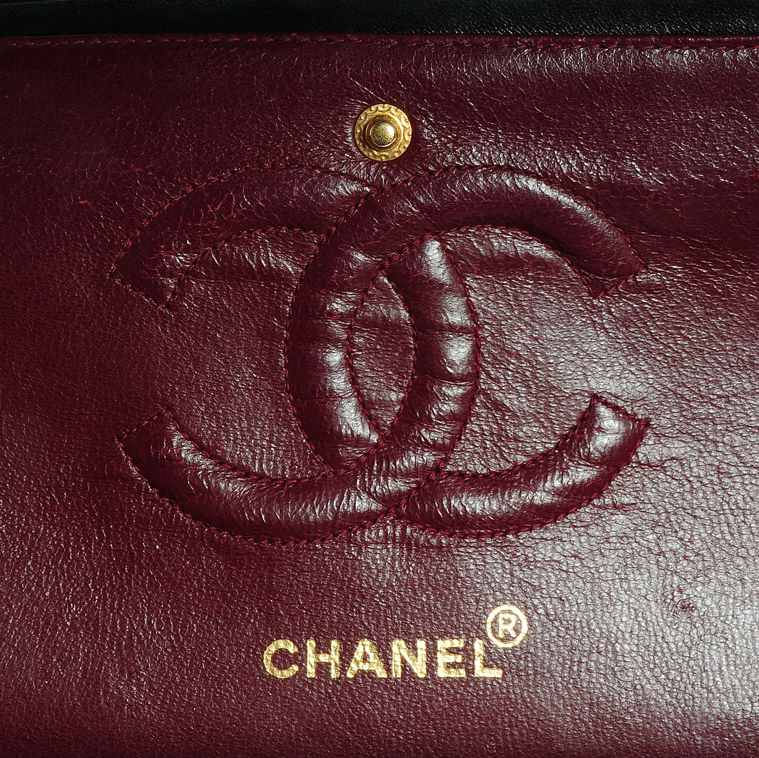 Chanel Lambskin Medium Double Flap Black 7 of 9