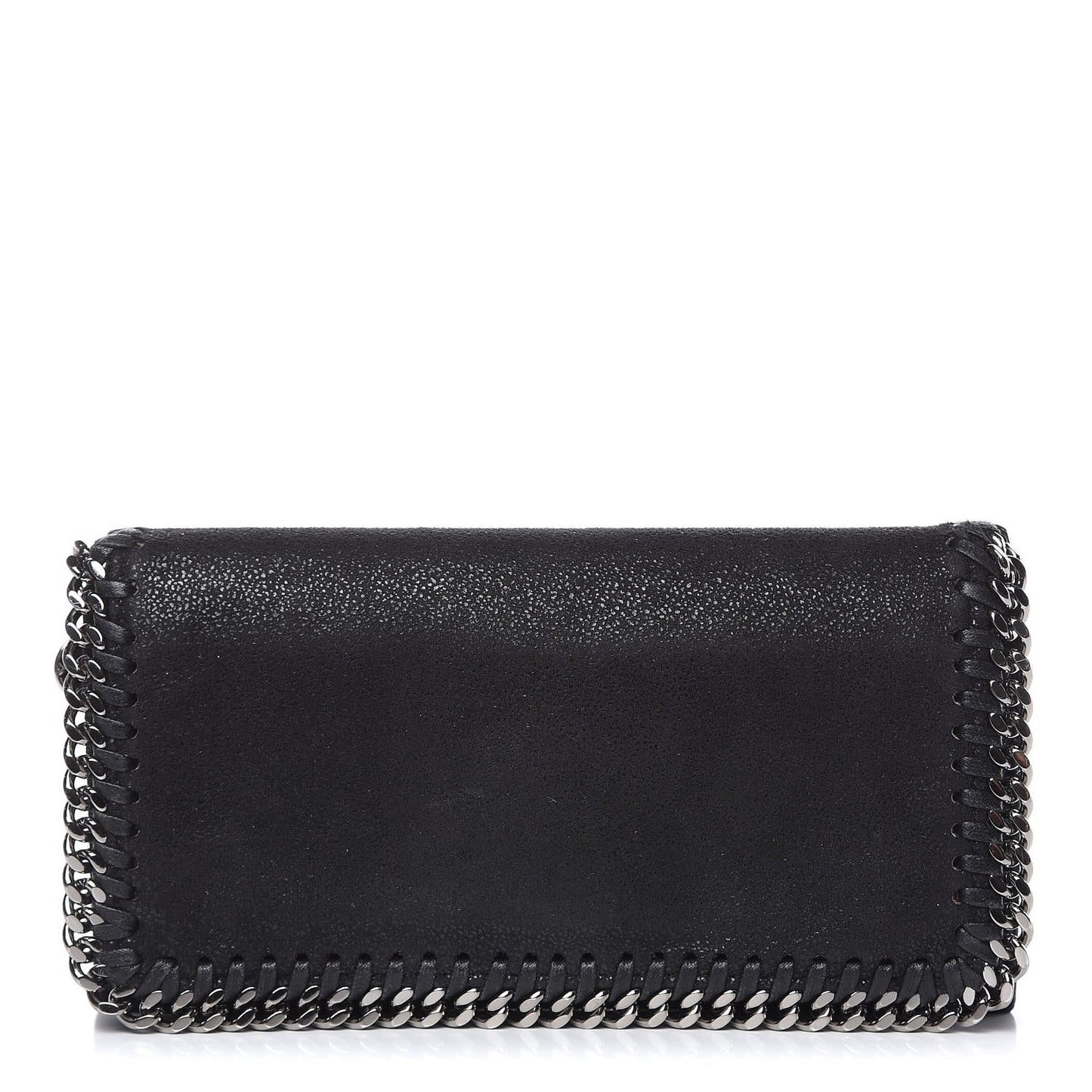 Shaggy Deer Falabella Flap Wallet Black