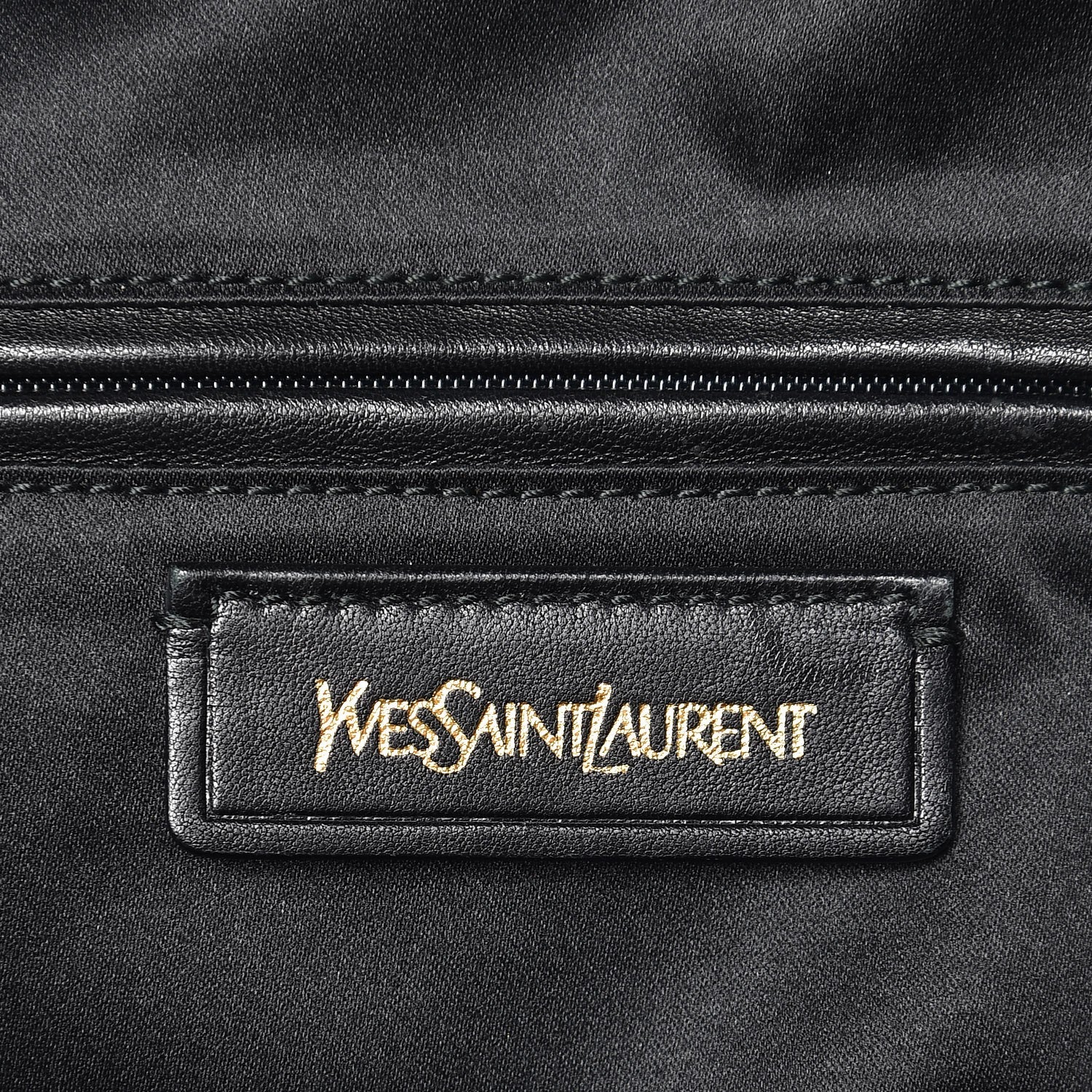 Saint Laurent Calfskin Oversized Muse Navy Blue 6 of 6