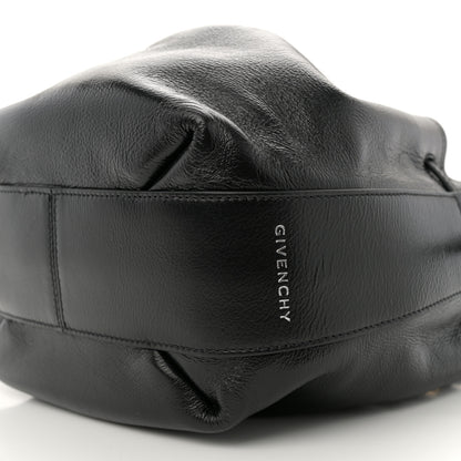Givenchy Creased Patent Calfskin Pumpkin Bag Black 10 of 10