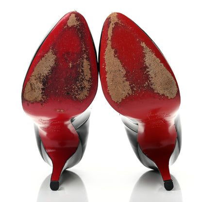 Christian Louboutin Patent Rolando 120 Pumps 37.5 Black 5 of 8