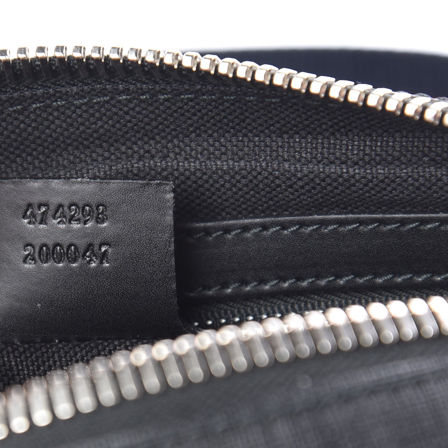 Soft GG Supreme Monogram Web Belt Bag Black Grey