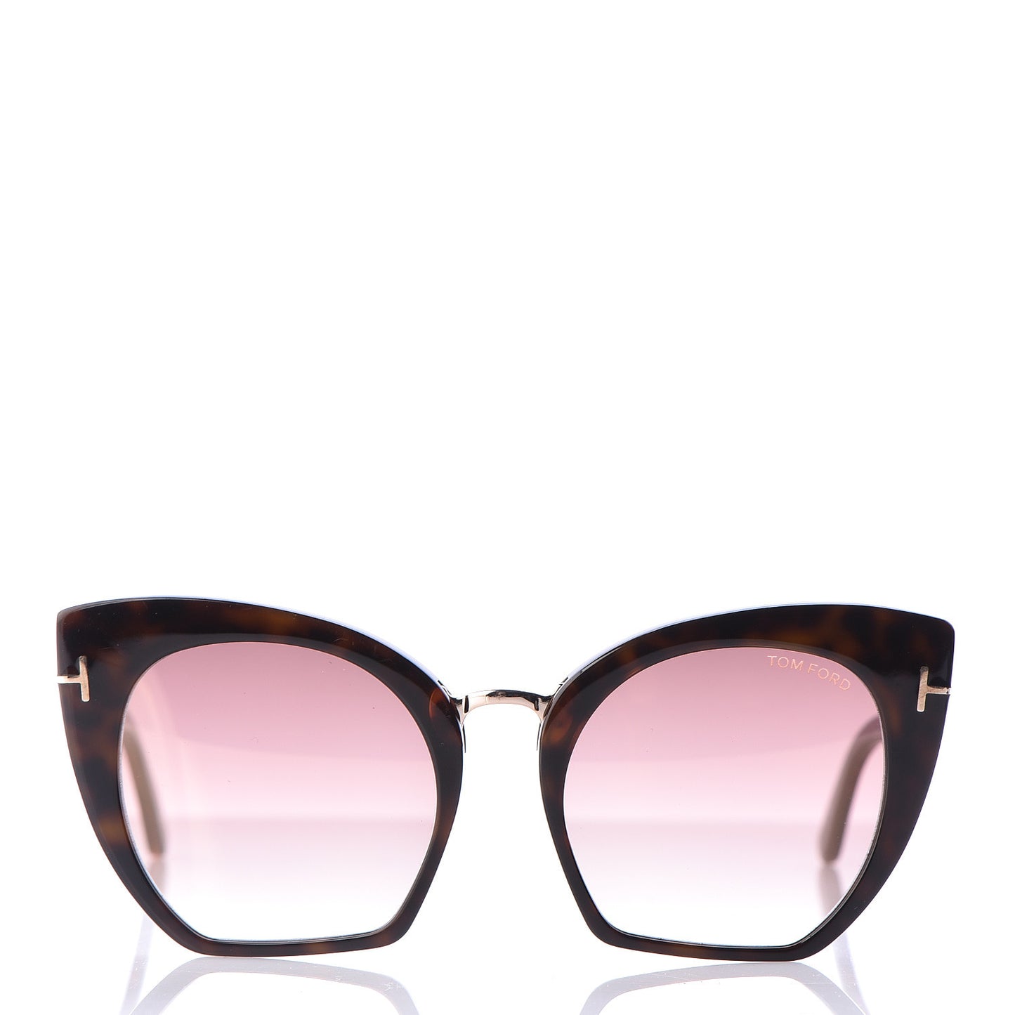 Samantha Cat Eye Sunglasses TF553 Havana