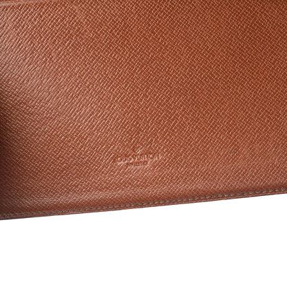 Louis Vuitton Monogram Simple Checkbook Holder Wallet Cover 6 of 9