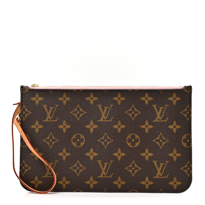 Louis Vuitton Monogram Neverfull MM GM Pochette Rose Ballerine Rose Ballerine 1 of 8