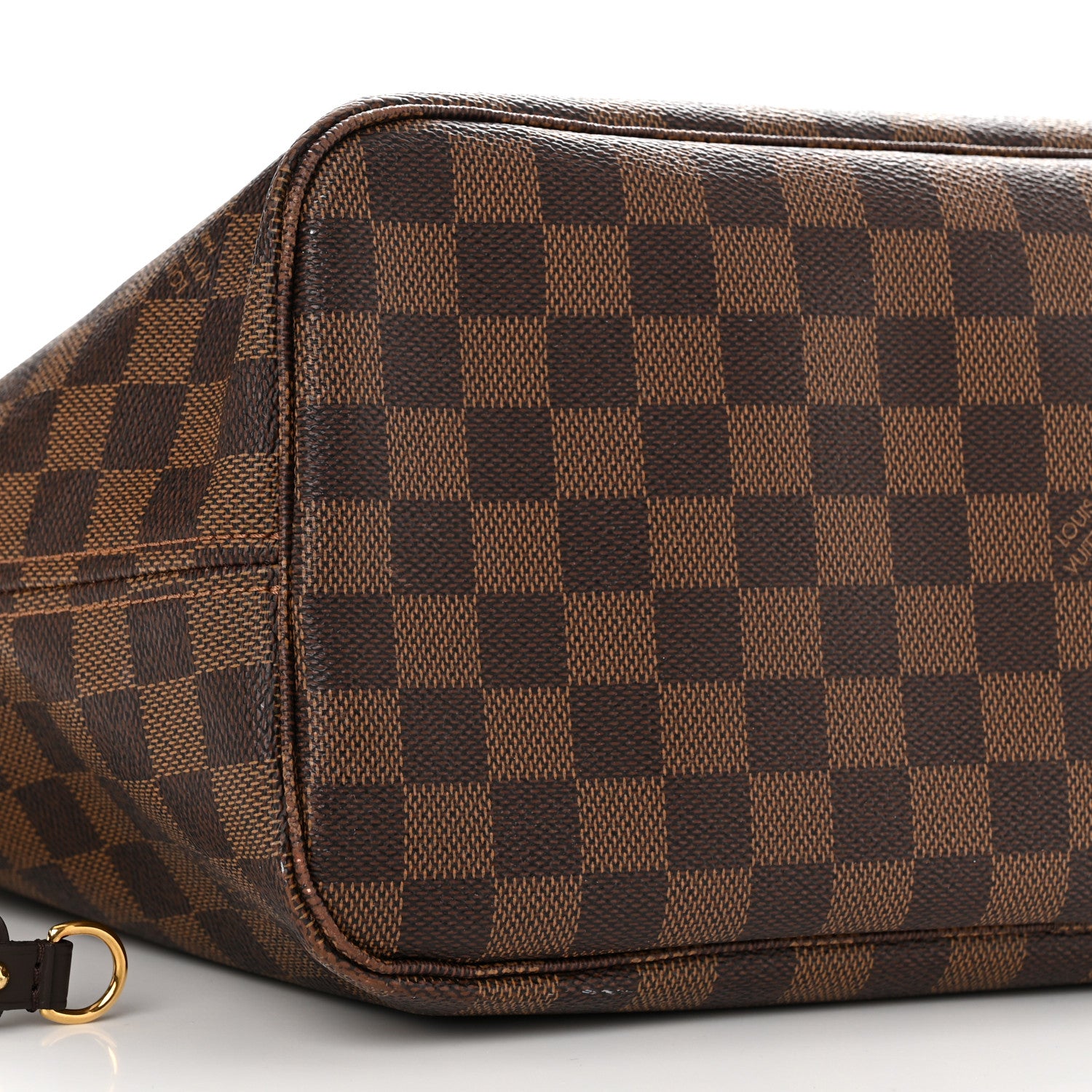 Louis Vuitton Damier Ebene Neo Neverfull MM Rose Ballerine 10 of 12