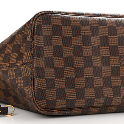 Louis Vuitton Damier Ebene Neo Neverfull MM Rose Ballerine 10 of 12