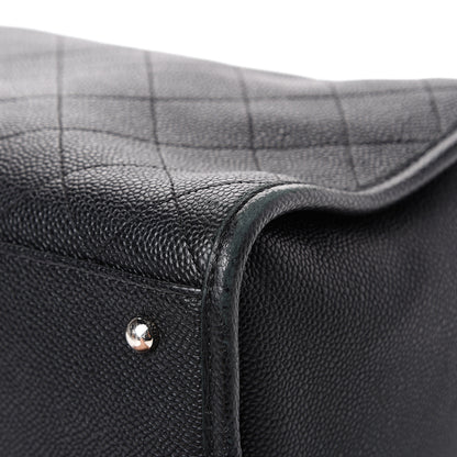 Chanel Caviar Stitched Shopping Tote Black 11 of 14