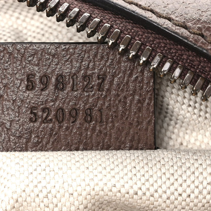 Gucci GG Supreme Monogram Web Mini Ophidia Messenger Brown 7 of 9