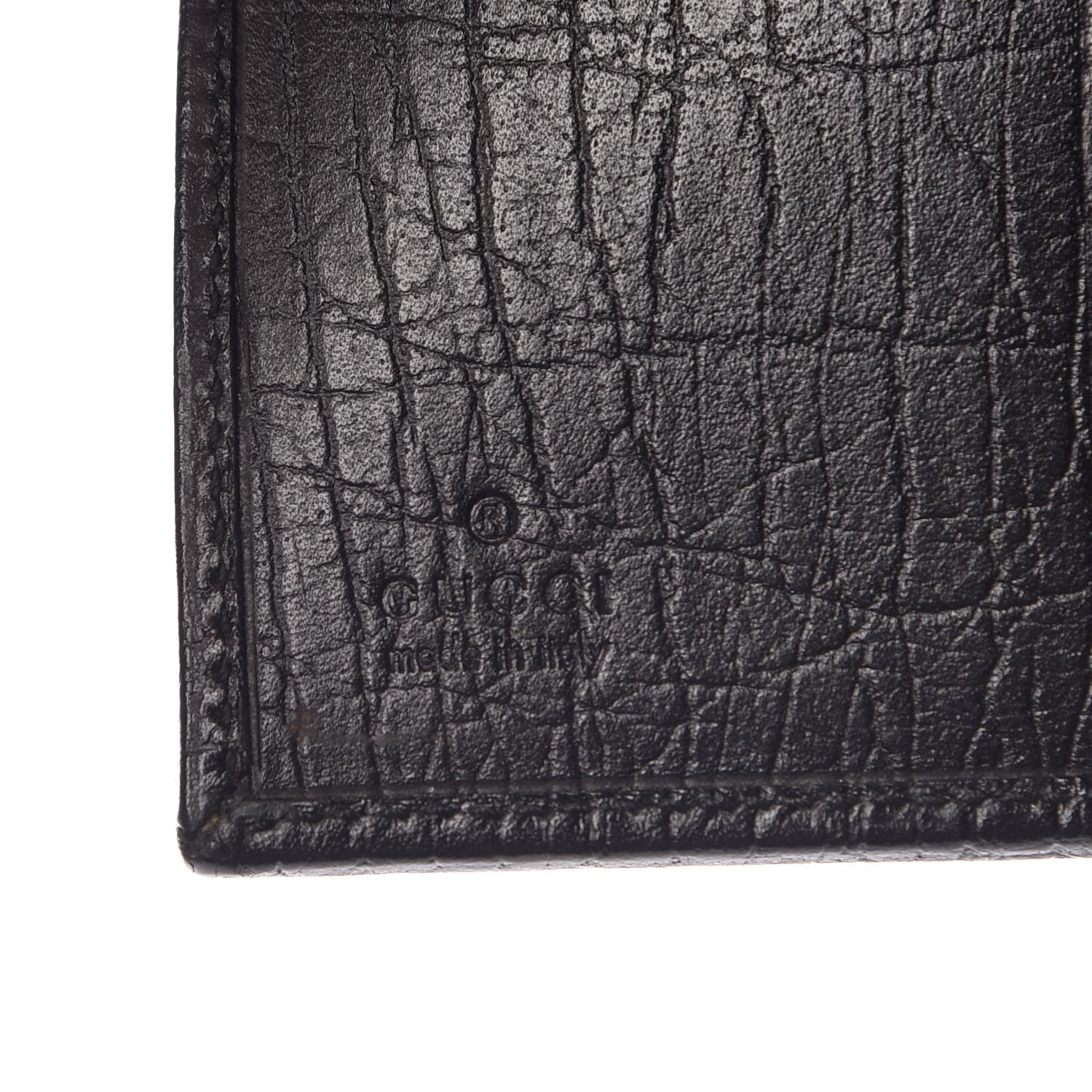 Gucci Monogram Bamboo Wallet Black 6 of 11