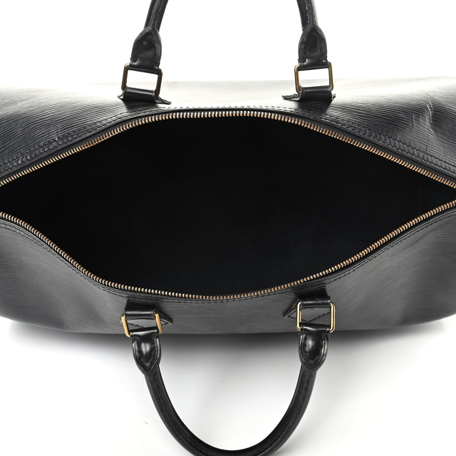 Louis Vuitton Epi Speedy 40 Black 5 of 9