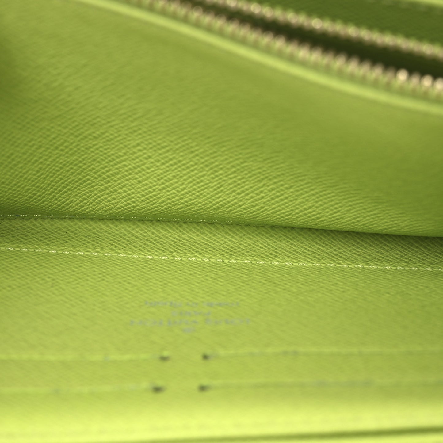 Monogram Multicolor Zippy Wallet Black Pistachio